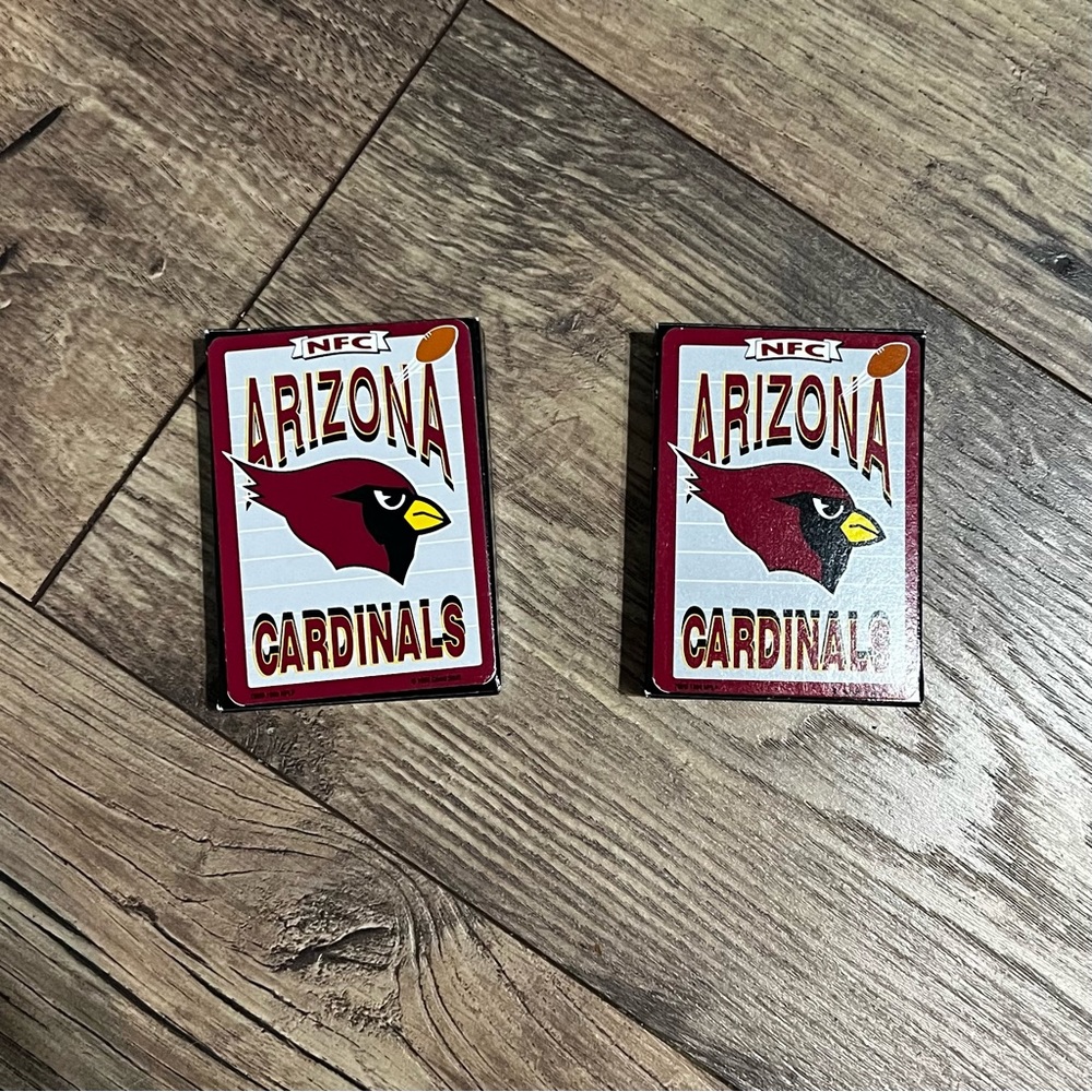 Two complete decks of AZ Cardinals Playing Cards
